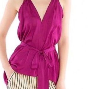 BCBG MAXAZRIA "Keiley" v-neck tank top